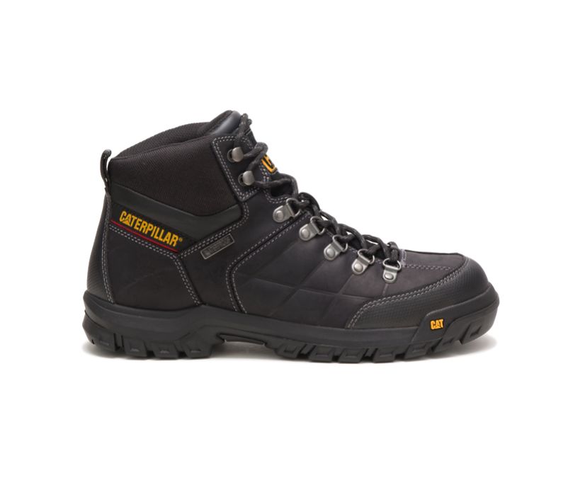 Caterpillar Threshold Waterproof - Sicherheitsstiefel Herren Schwarz - Schweiz FCZS-70854